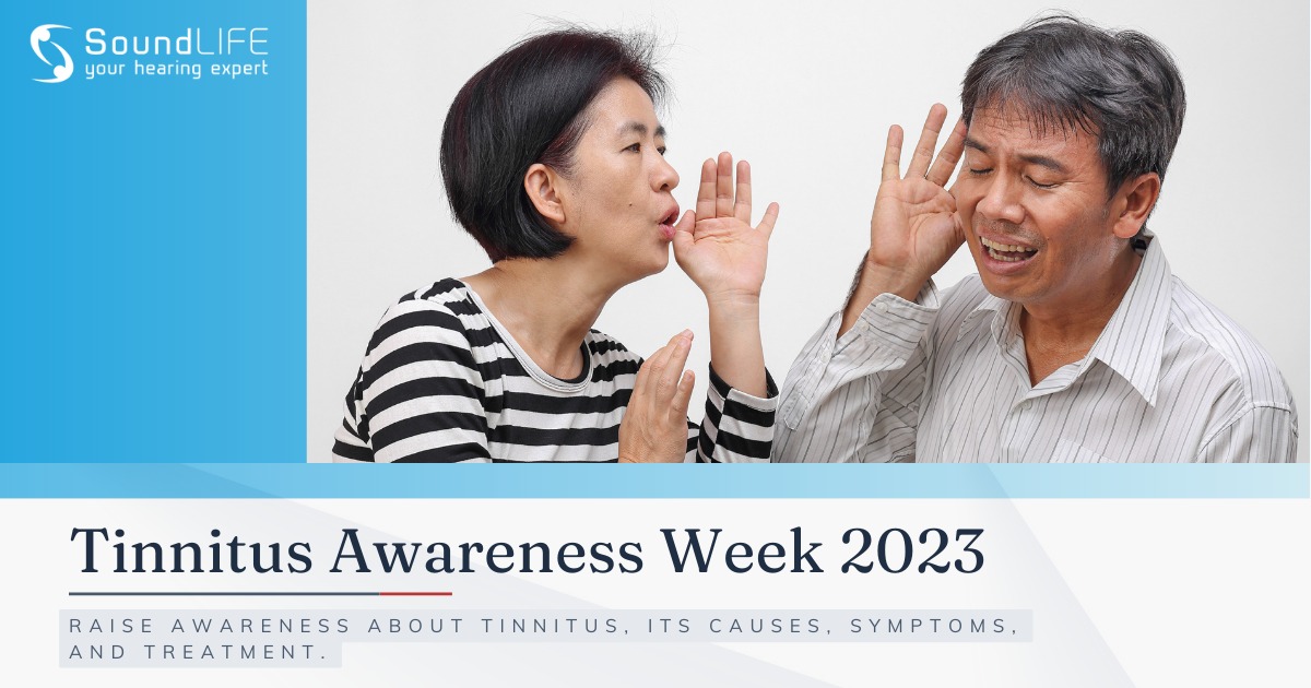 tinnitus awareness week 2023 graphic